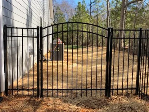 aluminum fence installed