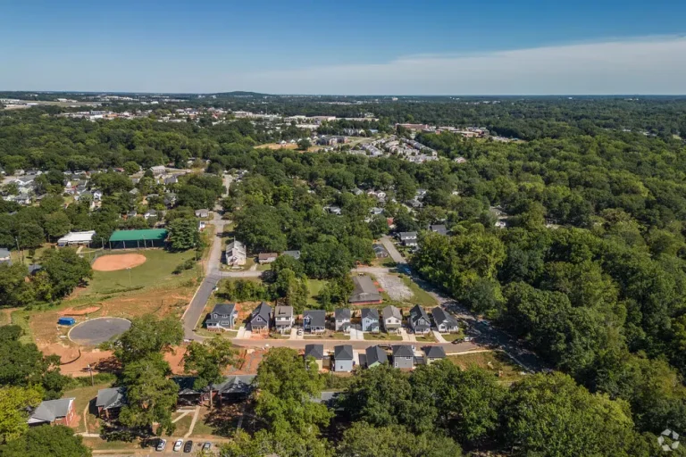 Nicholtown SC neighborhood aerial