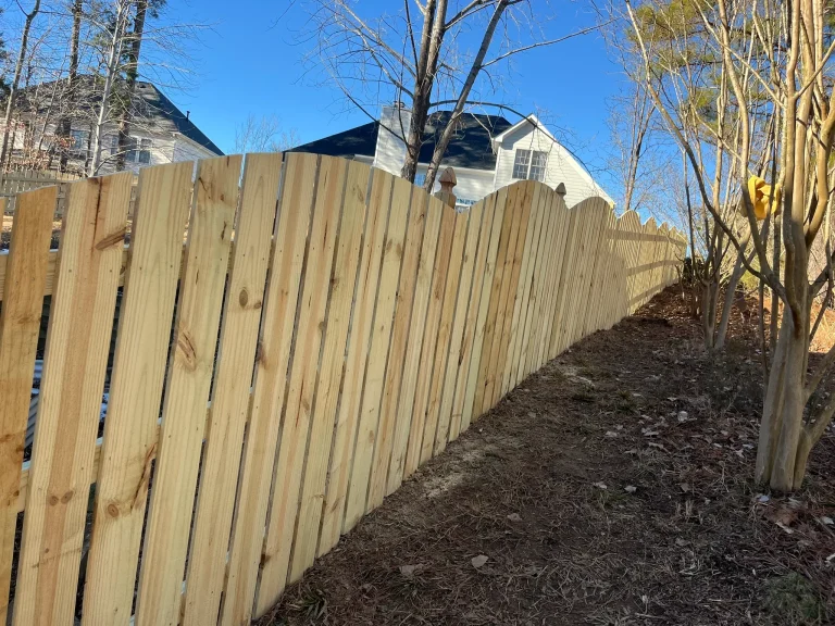 Wood privacy fence installed by Fence It For U, Greenville
